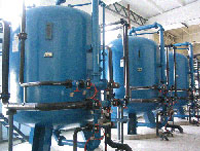 Water turbidity removal equipment