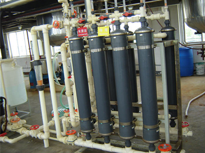 Hollow ultrafiltration device